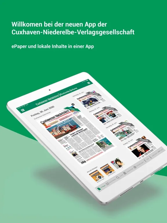 Captures d'écran de CNV-Medien iPad 