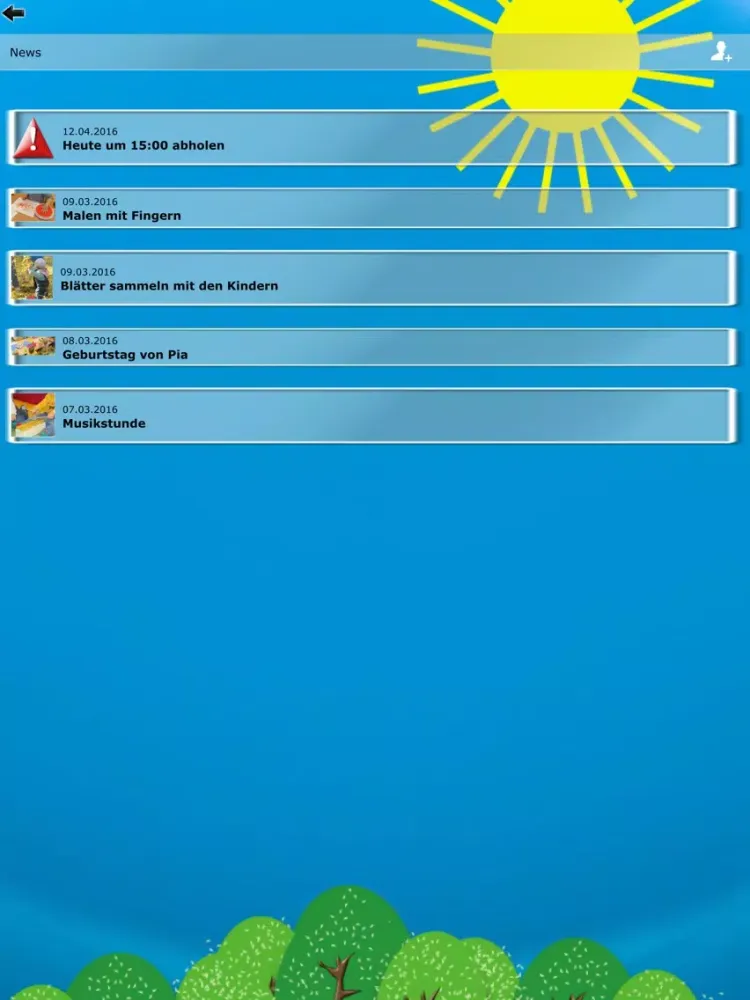 Zrzuty ekranu KITA Zappel Philipp Marburg iPad 