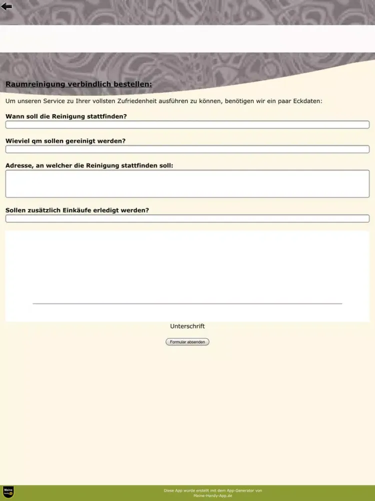 Screenshot di Kleiboehmer iPad 