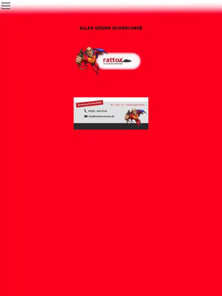 Rattox alles gegen Schädlinge iPad  Screenshots