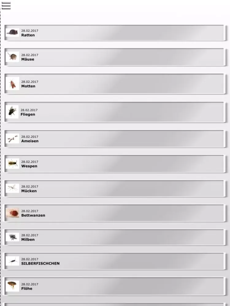 Rattox alles gegen Schädlinge iPad  Screenshots