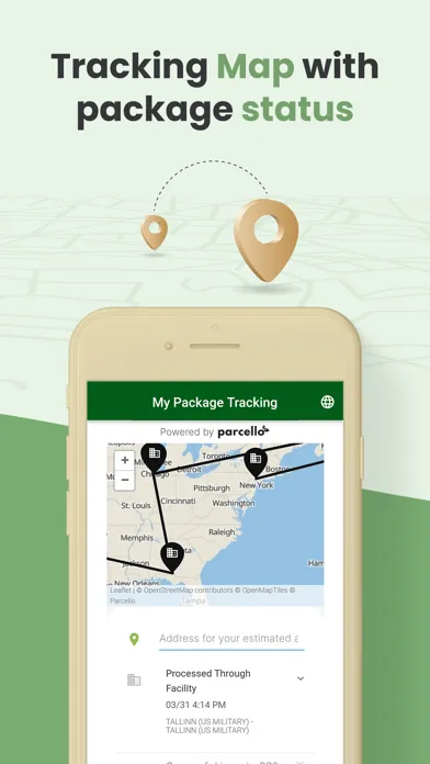 Скриншоты My Package Tracking