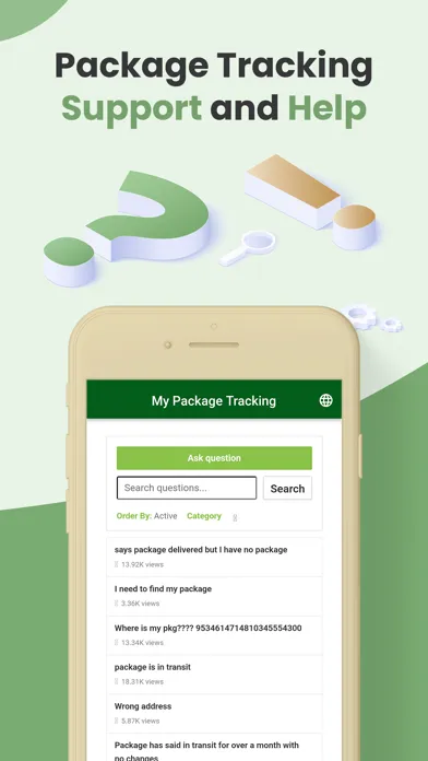 Скриншоты My Package Tracking