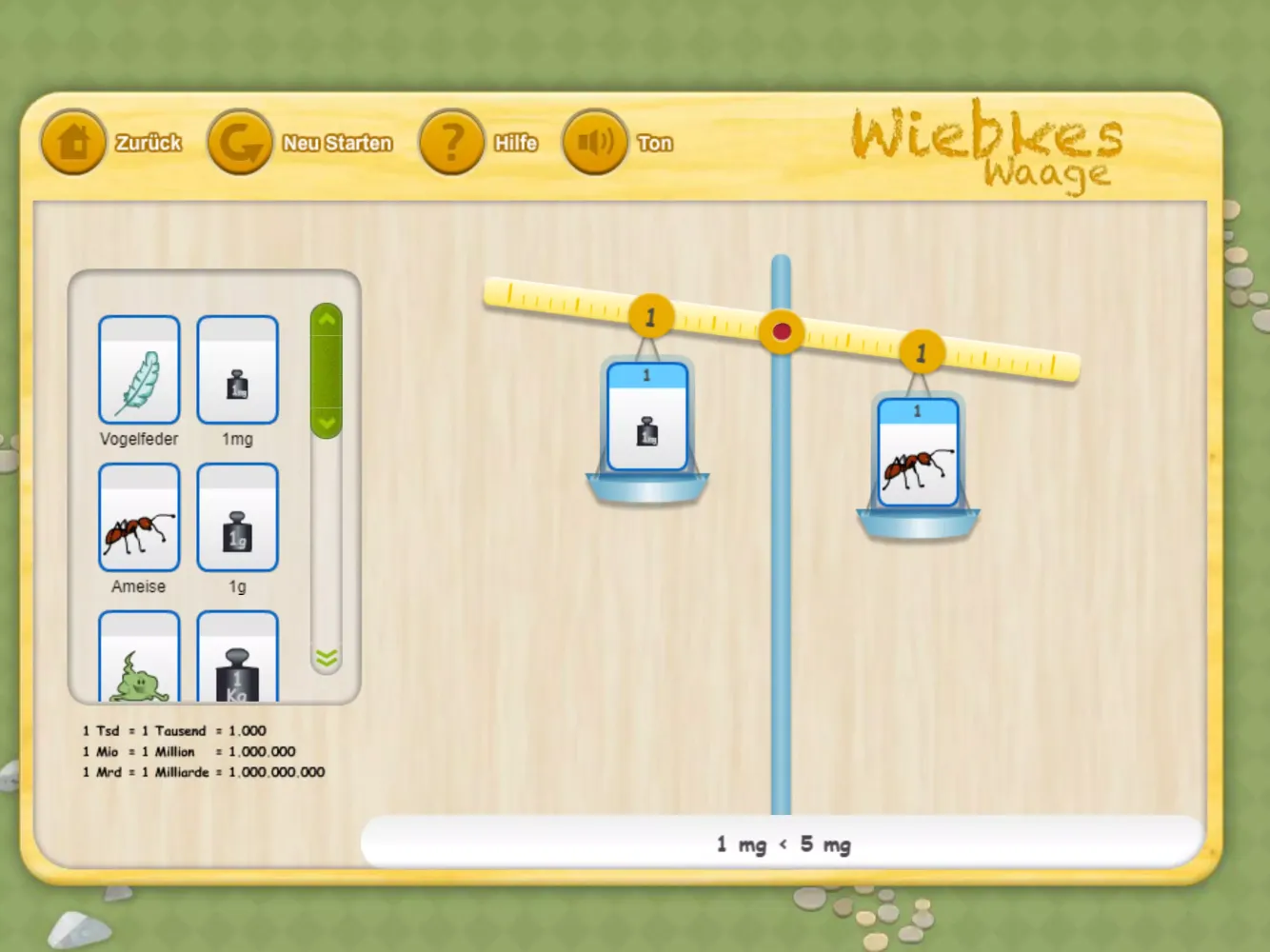 Screenshot di Wiebkes Waage