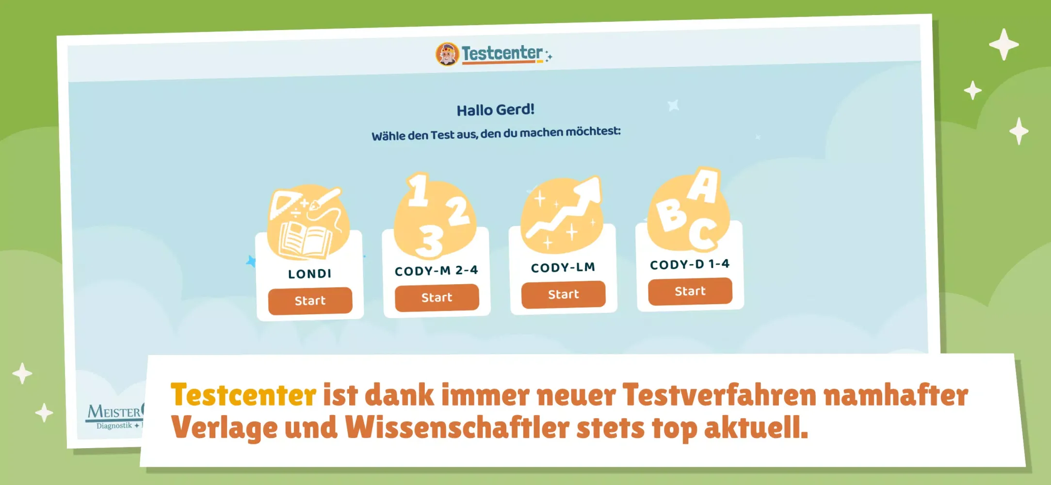 Testcenter - Diagnose meistern Ekran Görüntüleri
