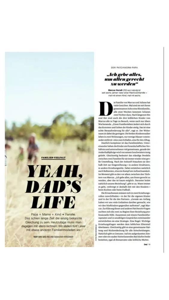 Скриншоты Men's Health Dad Magazin