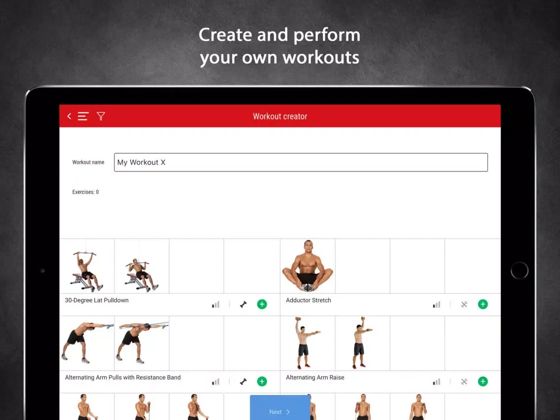 Men's Health Fitness&Nutrition iPad 应用截图
