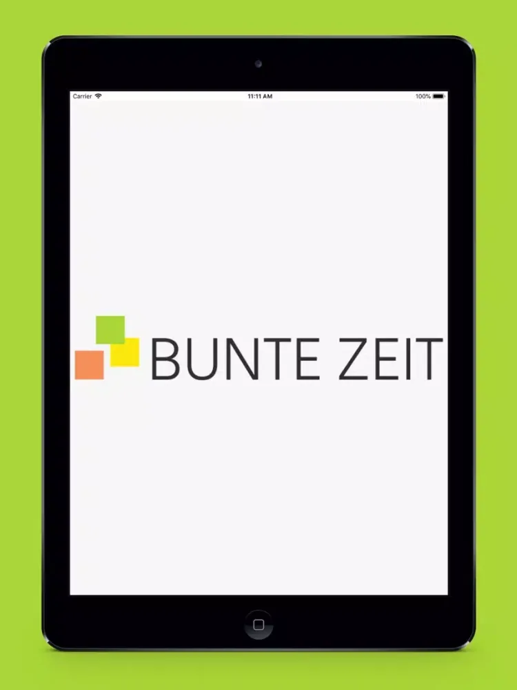 Capturas de tela do Bunte Zeit iPad 