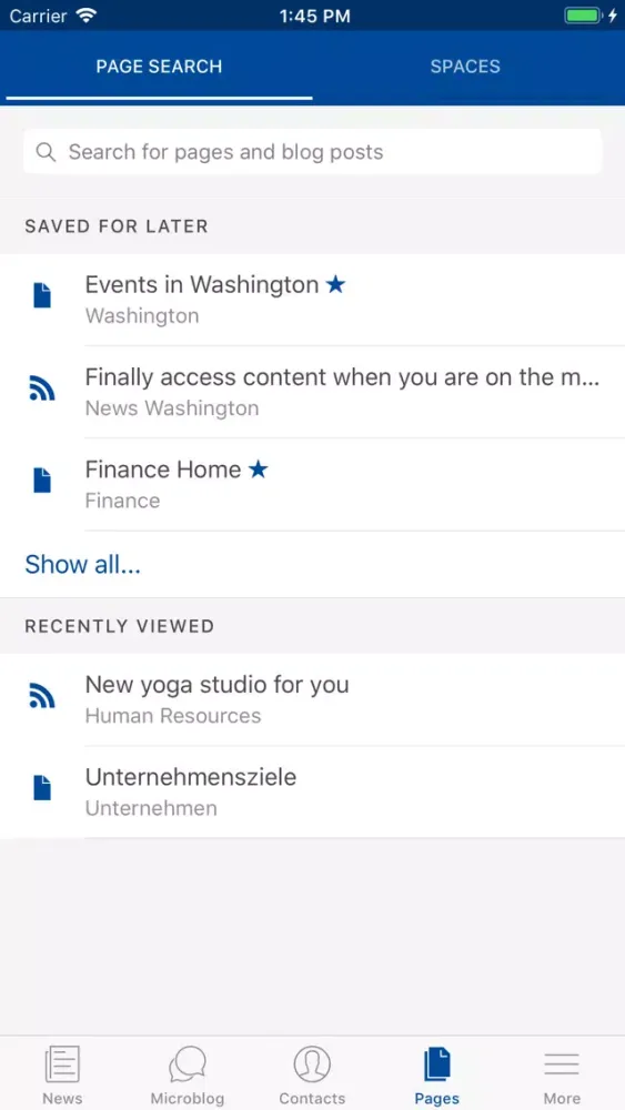 Скриншоты getconnected ESN
