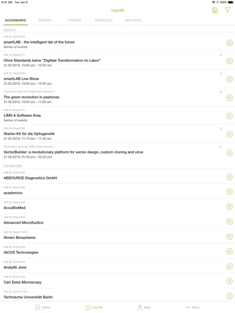 LABVOLUTION iPad  Screenshots