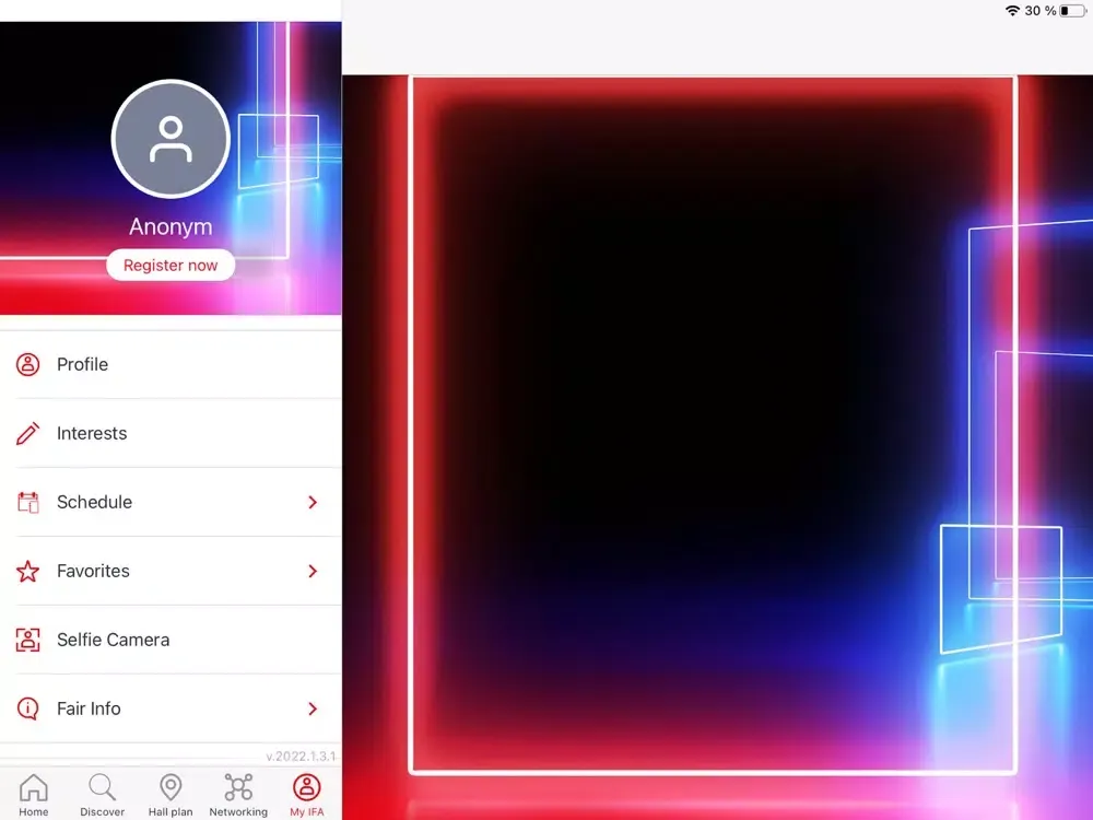 Capturas de pantalla de IFA Berlin iPad 
