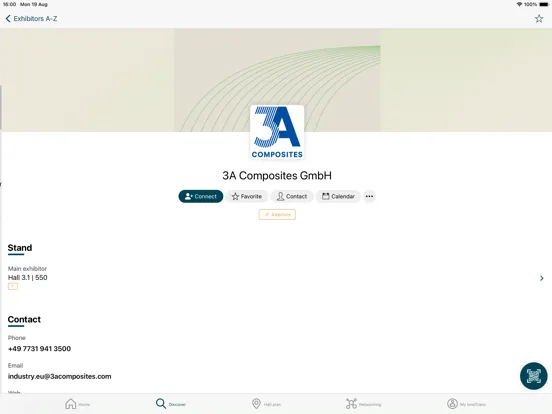 Zrzuty ekranu InnoTrans Berlin iPad 