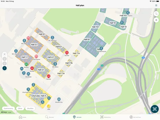 Zrzuty ekranu InnoTrans Berlin iPad 