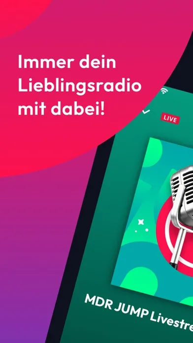 Captures d'écran de MDR JUMP Radio