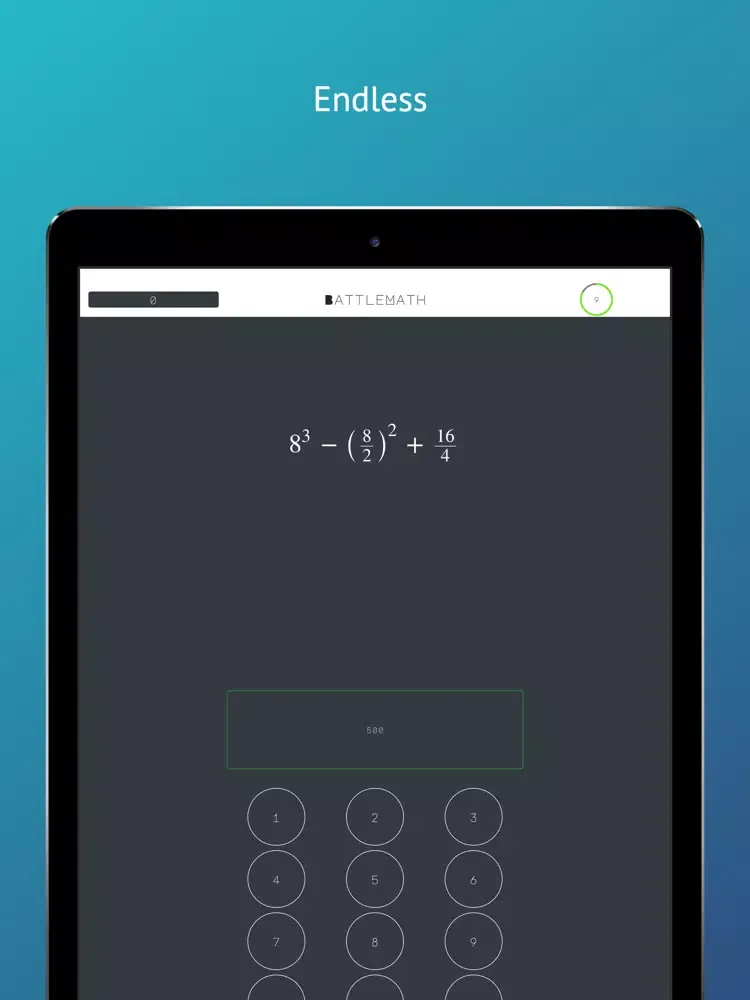 تصاویر Battle Math - train your brain iPad 