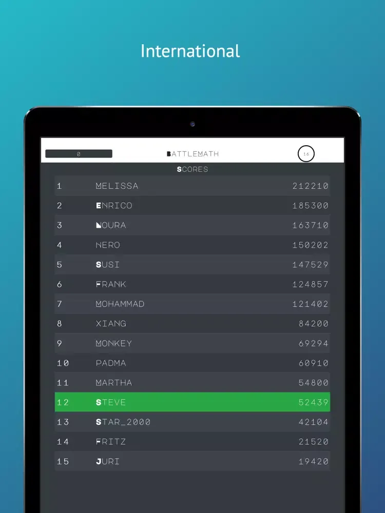 تصاویر Battle Math - train your brain iPad 