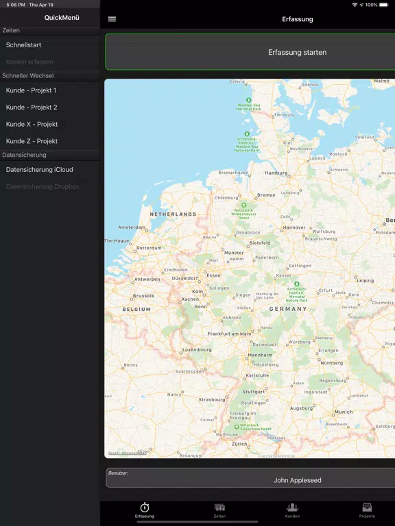 تصاویر Stempeluhr iPad 