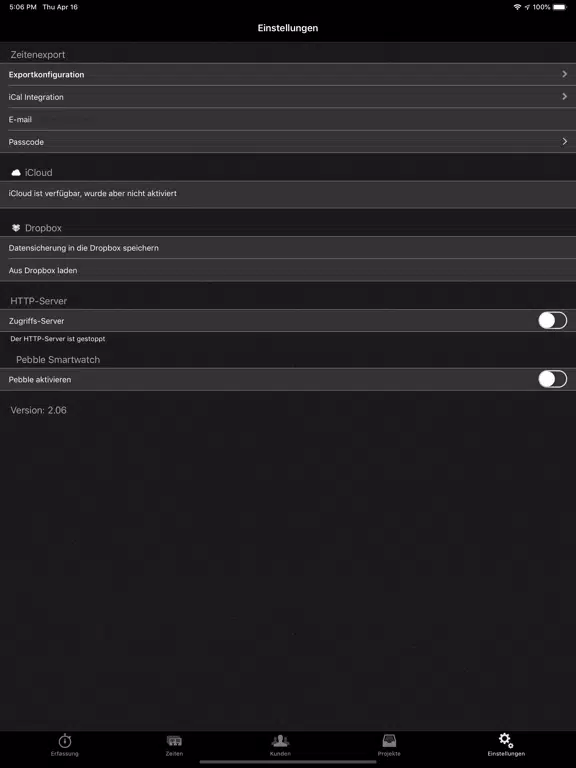 تصاویر Stempeluhr iPad 