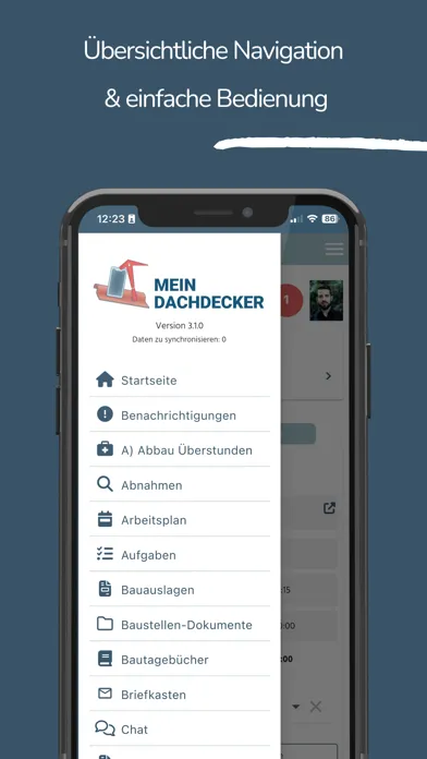 MeinDachdecker سکرین شاٹس