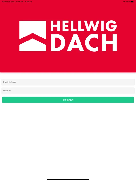 ภาพหน้าจอของ Hellwig Bedachungen iPad 
