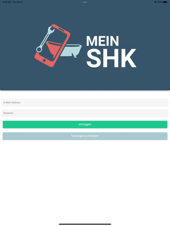 MeinSHK - SHK-Verwaltungs-App iPad  स्क्रीनशॉट