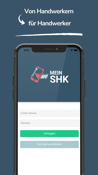 MeinSHK - SHK-Verwaltungs-App स्क्रीनशॉट