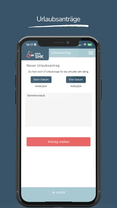MeinSHK - SHK-Verwaltungs-App स्क्रीनशॉट