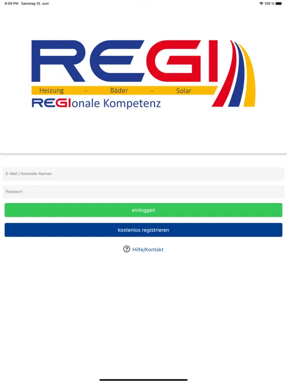 REGI iPad  Screenshots