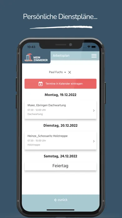 MeinZimmerer Screenshots