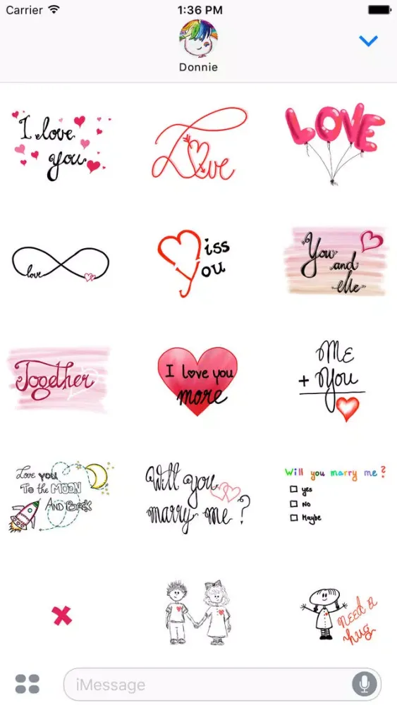 Ultimate Love Sticker Pack應用截圖