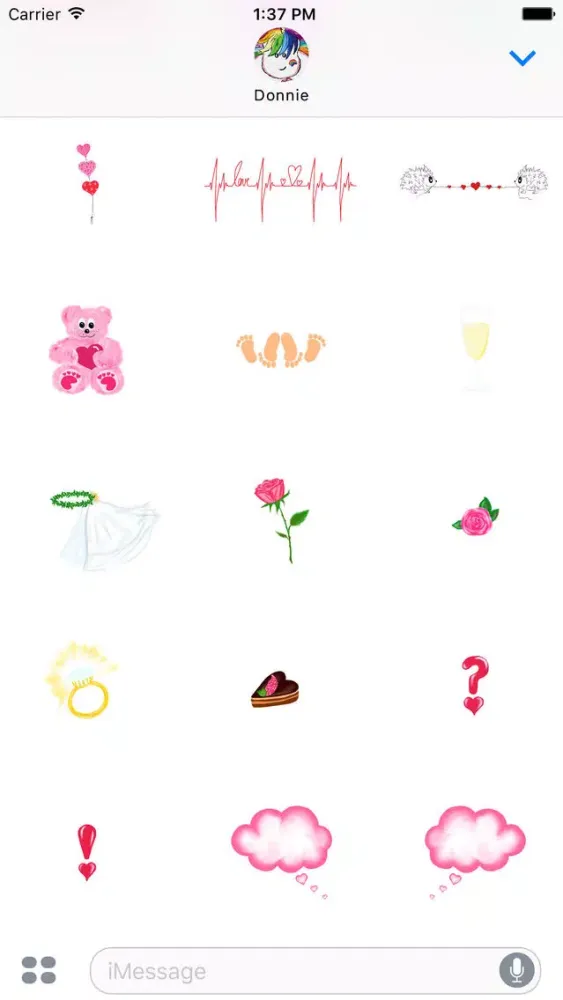 Ultimate Love Sticker Pack應用截圖