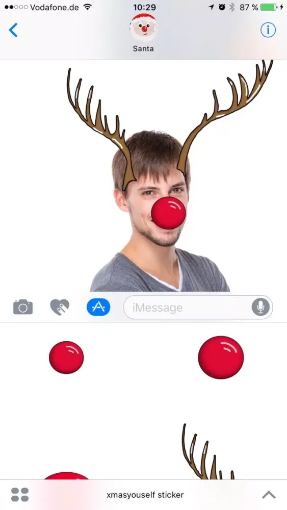 X-Mas Yourself Sticker Pack应用截图