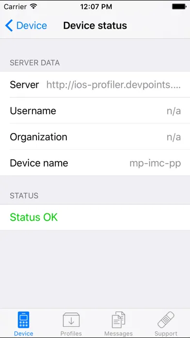 mobile.profiler स्क्रीनशॉट