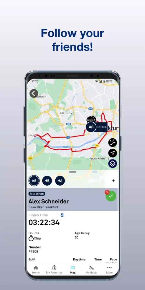 Capturas de pantalla de Mainova Frankfurt Marathon