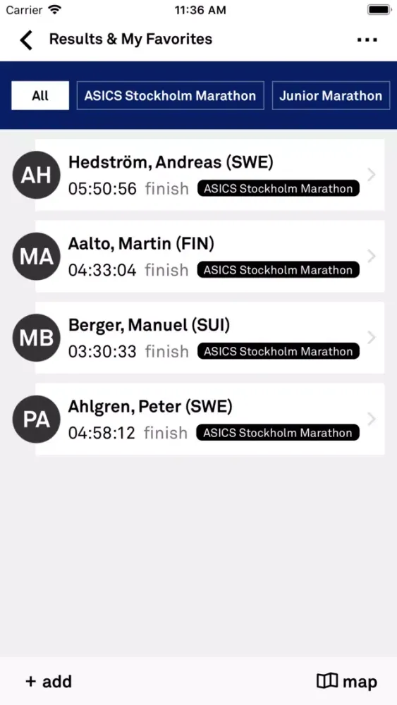 صور ASICS Stockholm Marathon