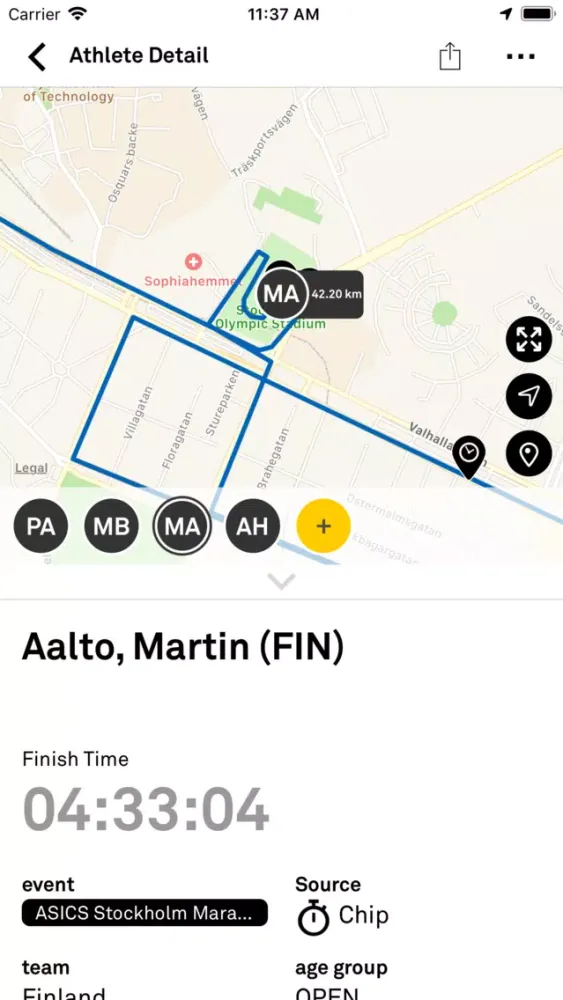 صور ASICS Stockholm Marathon