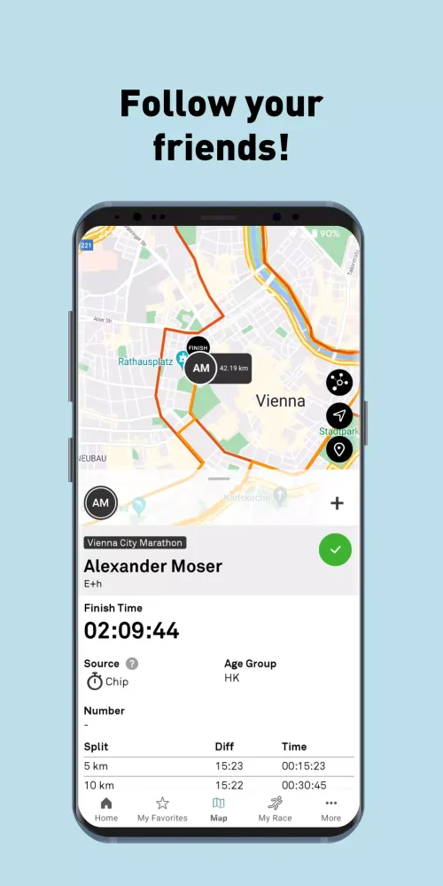 Vienna City Marathon 스크린샷