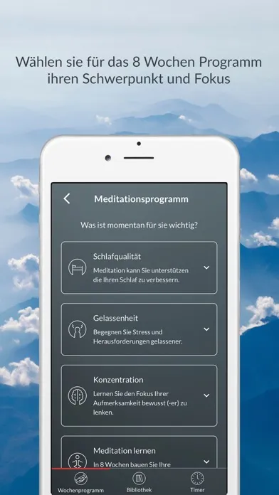 Tangkapan skrin Mind.Mind Meditation
