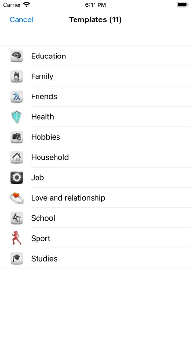 Balance Your Life App स्क्रीनशॉट