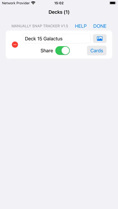 Zrzuty ekranu Manually Snap Tracker