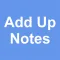 Add Up Notes