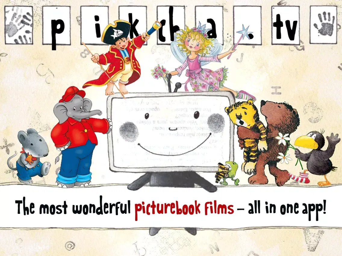 صور pikcha.tv HD: Picturebook-Films iPad 