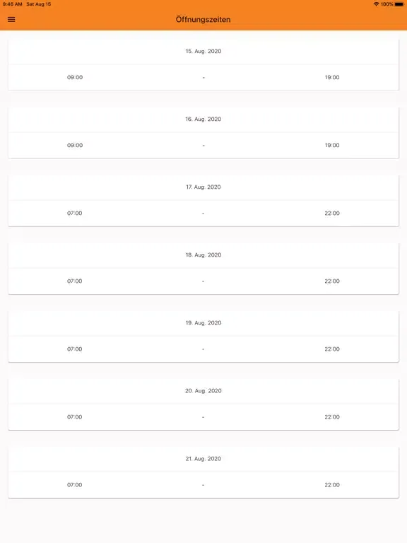 SCN Fitnessclub iPad  سکرین شاٹس