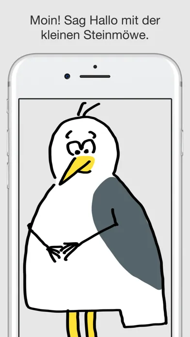 Steinmöwen Sticker スクリーンショット