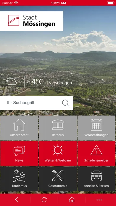 Mössingen Stadt-App應用截圖