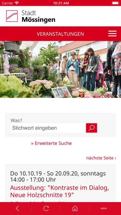 Mössingen Stadt-App應用截圖