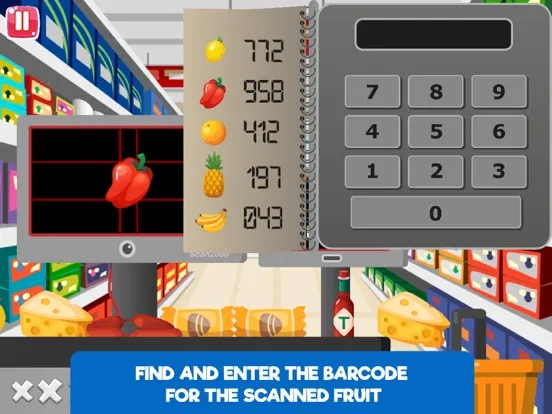 صور Supermarket Challenge iPad