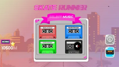 Zrzuty ekranu Skate Runner 1984