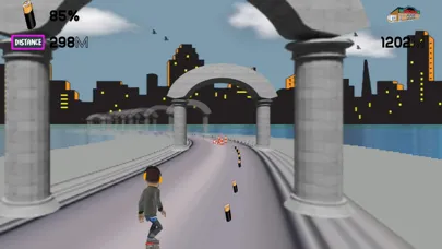 Zrzuty ekranu Skate Runner 1984