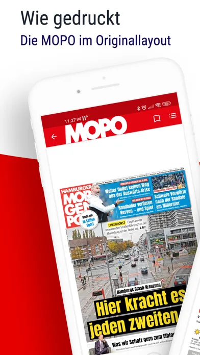 Tangkapan skrin MOPO E-Paper